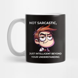 Funny Black Nerd: Sarcastic Sayings Mug